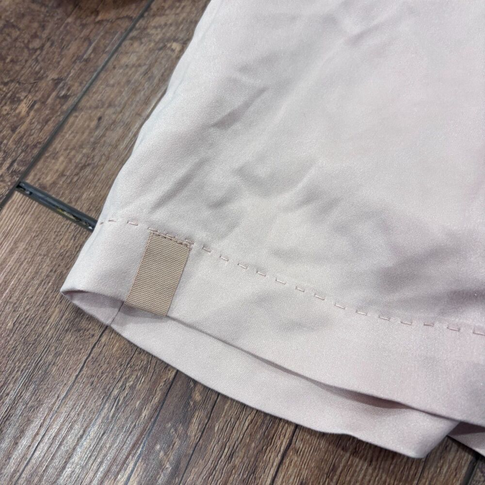 NWT Lunya 100% Washable Silk Delicate Pink Sleep Top ONLY Sz Medium Quiet Luxury - Picture 11 of 11